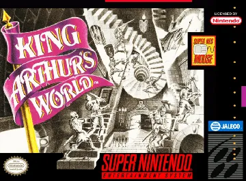 King Arthur's World (USA) (Beta) box cover front